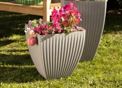 Pflanztopf Lotus 39X42X39Cm Sand