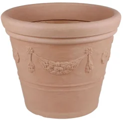Pflanztopf Siena Traube 52X43,5Cm Terrakotta