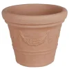 Pflanztopf Siena Traube 42X36Cm Terrakotta