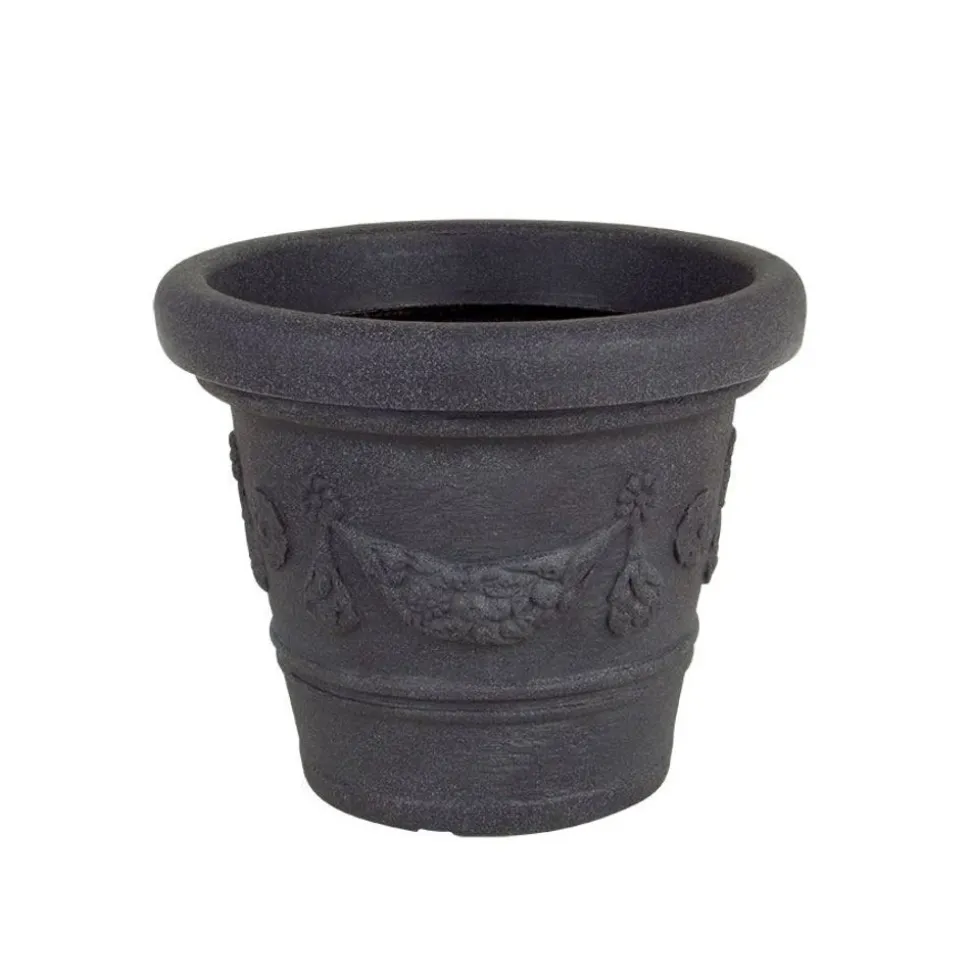 Pflanztopf Siena 29X24Cm Anthrazit