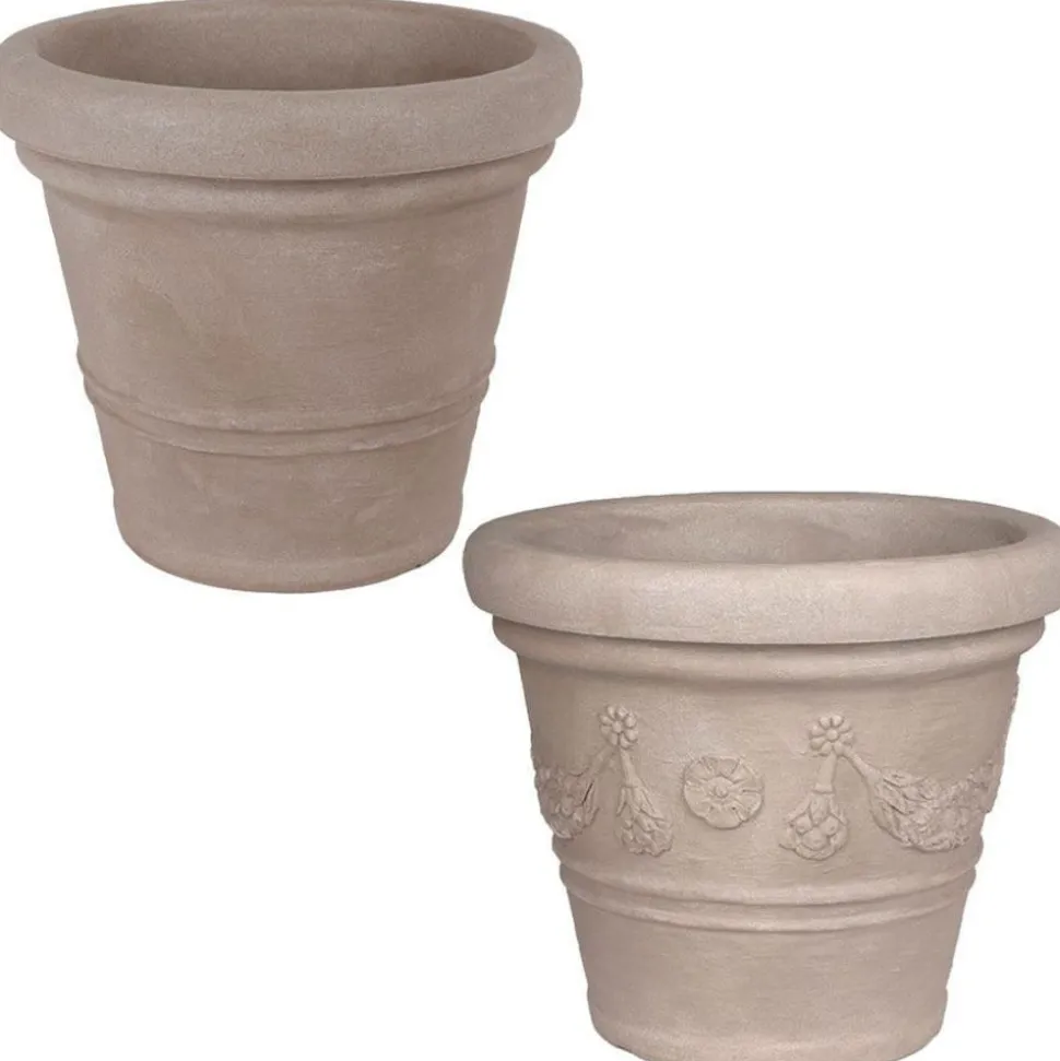 Pflanztopf Siena 37X33Cm Sand