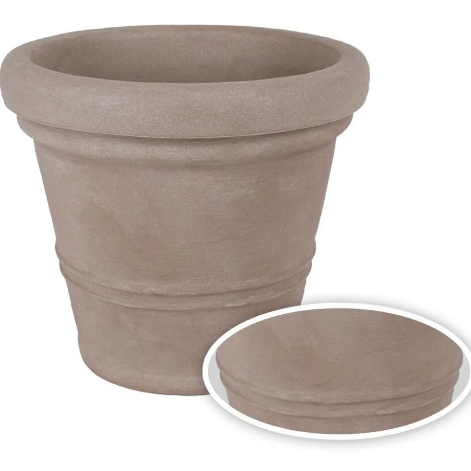 Pflanztopf Siena 37X33Cm Sand