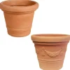 Pflanztopf Siena 30X24Cm Terrakotta