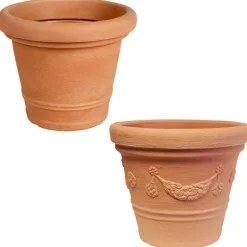 Pflanztopf Siena 30X24Cm Terrakotta