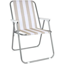 Piccolo-Klappstuhl Sand/Weis