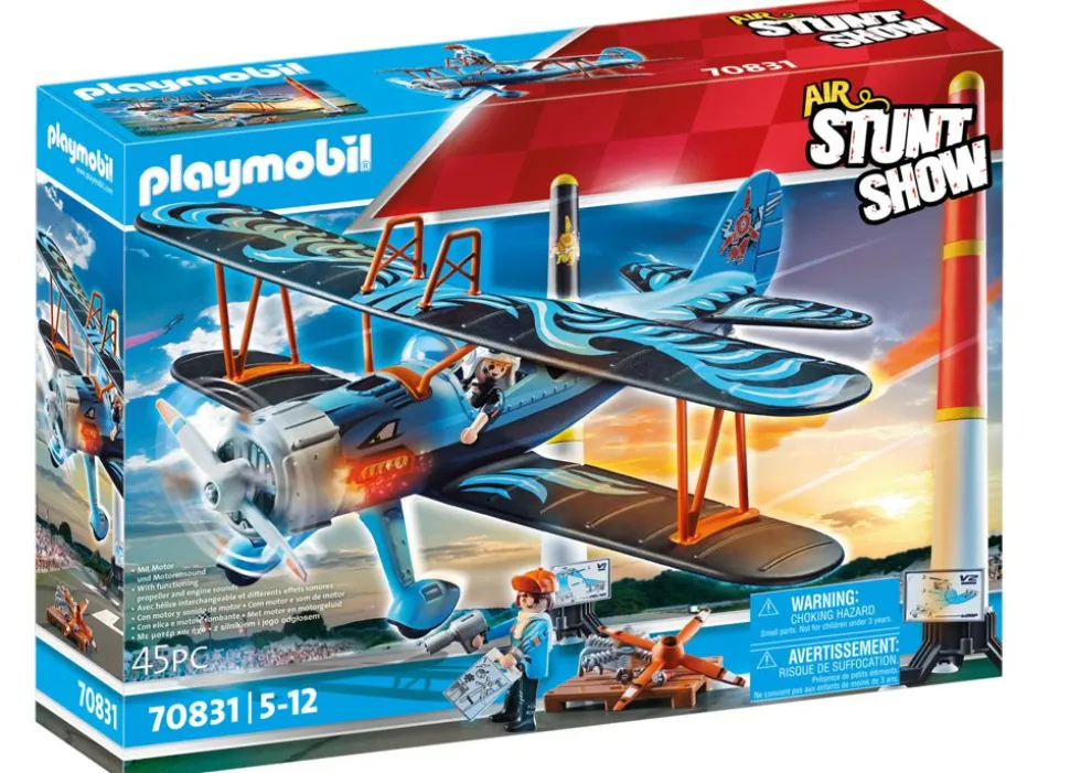 Playmobil 70831 Air Stuntshow Doppeldecker Phonix