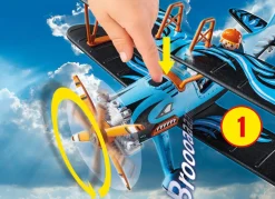 Playmobil 70831 Air Stuntshow Doppeldecker Phonix