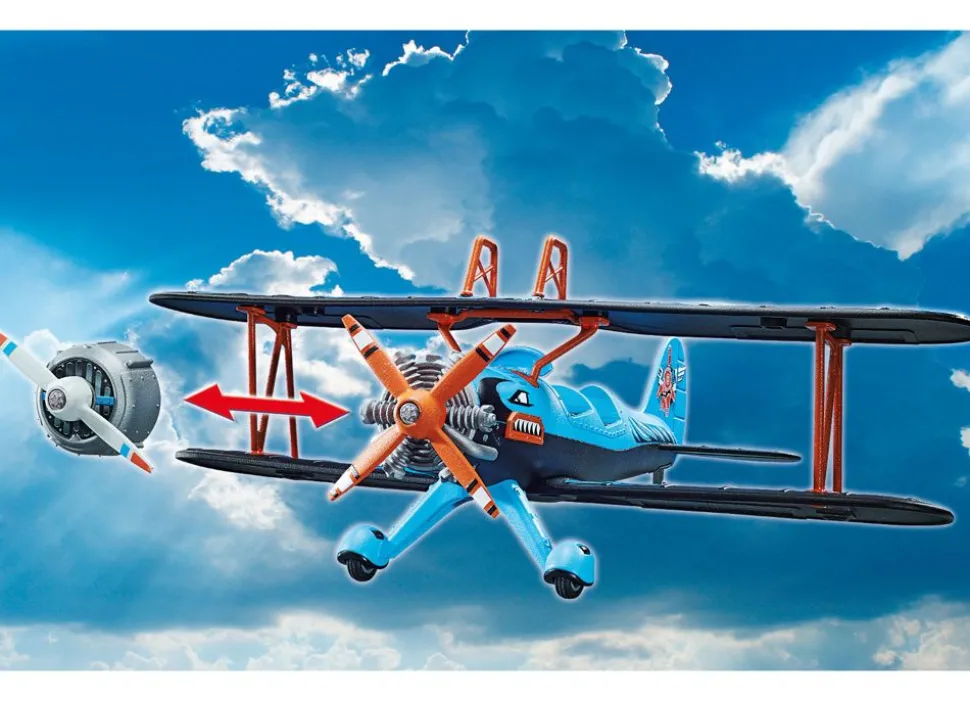 Playmobil 70831 Air Stuntshow Doppeldecker Phonix