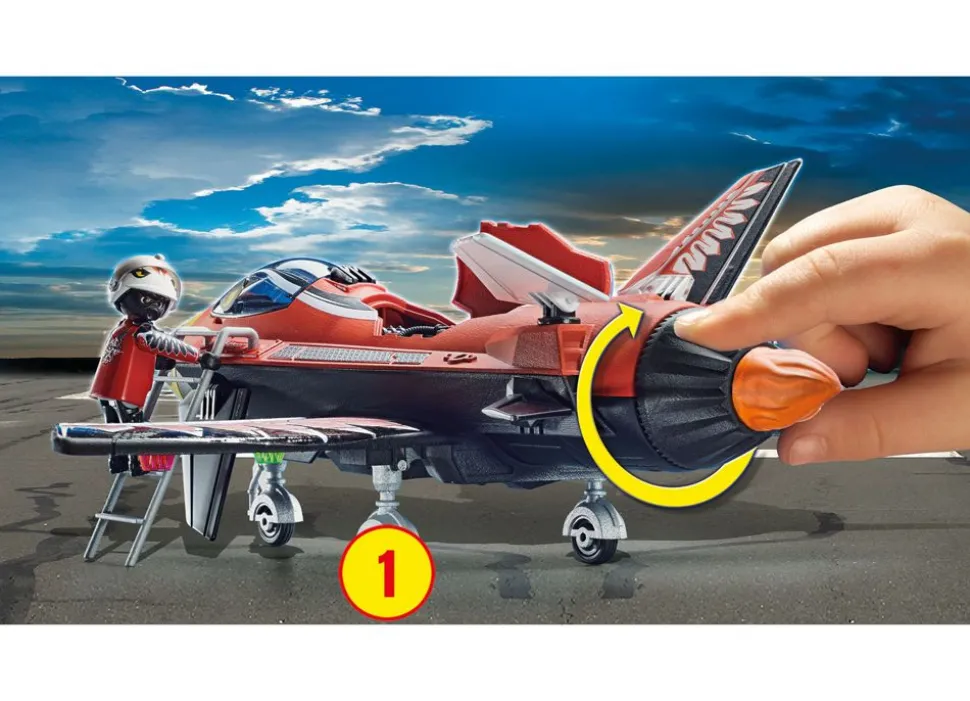 Playmobil 70832 Air Stuntshow Dusenjet Eagle