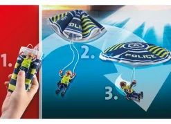 Playmobil 70781 City Action Polizei-Fallschirm