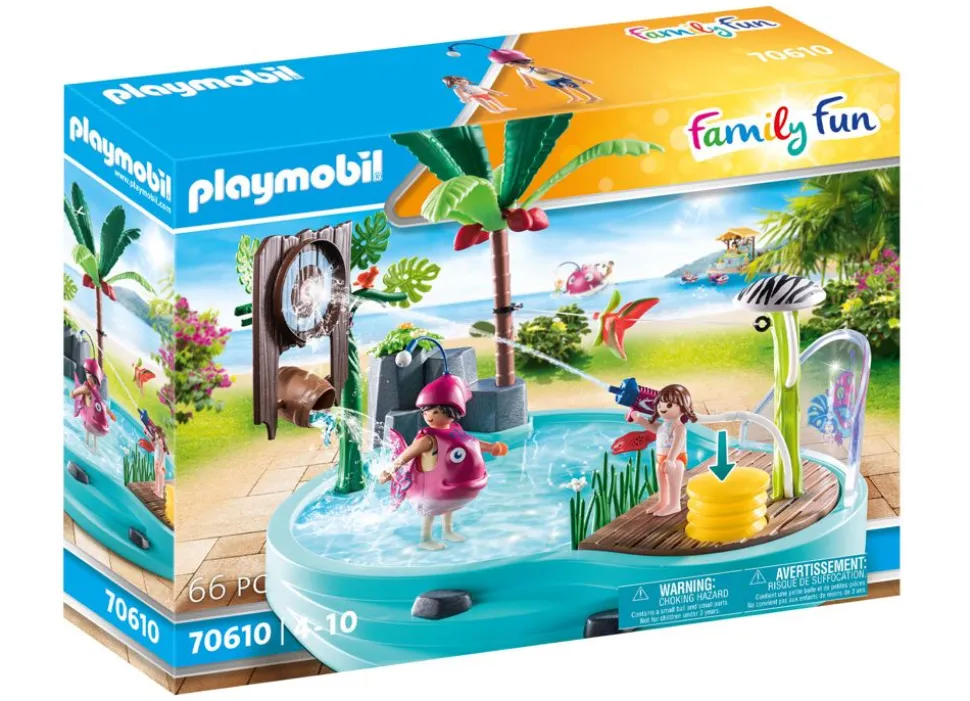 Playmobil 70610 Family Fun Spasbecken Mit Wasserspritze