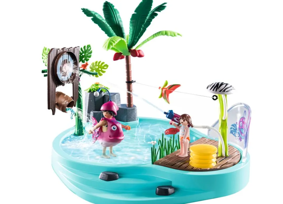Playmobil 70610 Family Fun Spasbecken Mit Wasserspritze