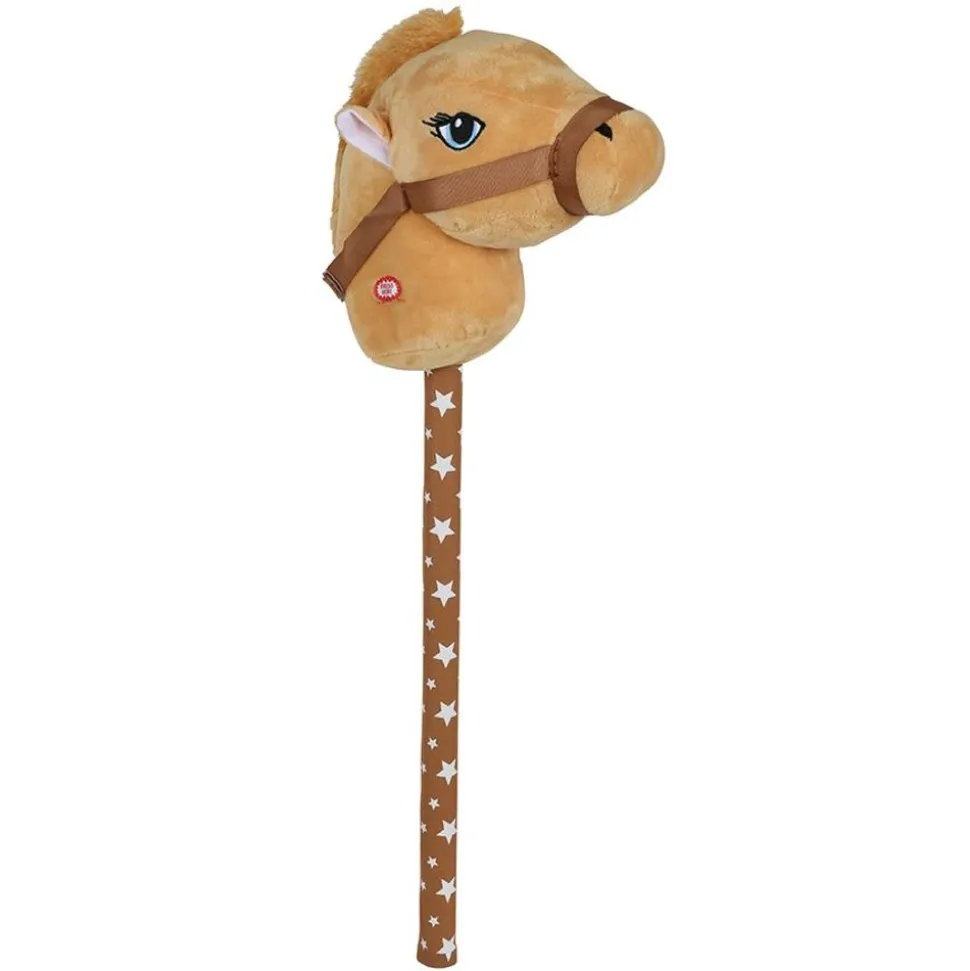 Plusch-Steckenpferd Mit Sound 70Cm