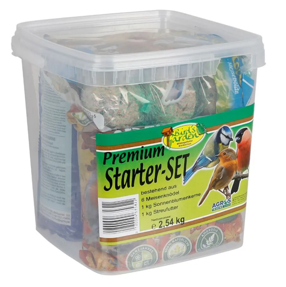 Premium Starter-Set Vogelfutter 2,54Kg