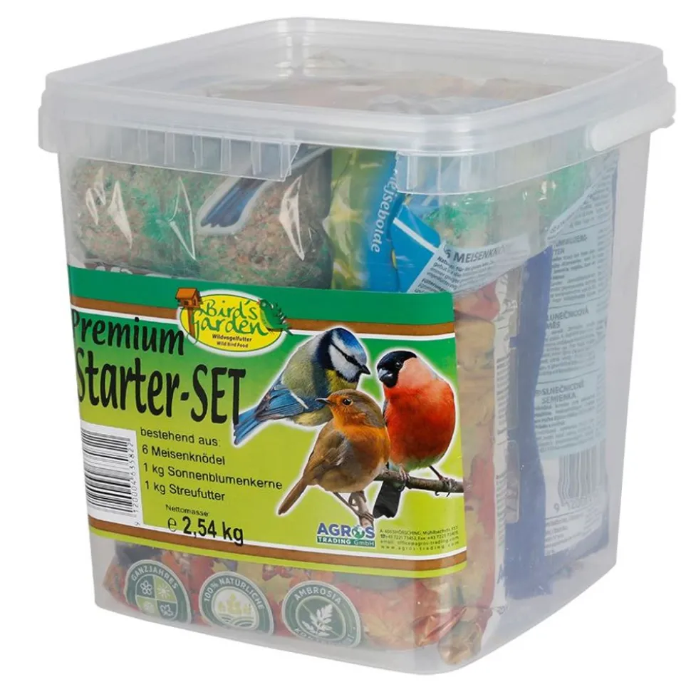 Premium Starter-Set Vogelfutter 2,54Kg