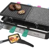 Raclette-Grill Mit Granitsteinplatte Fur 8 Personen