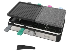 Raclette-Grill Mit Granitsteinplatte Fur 8 Personen