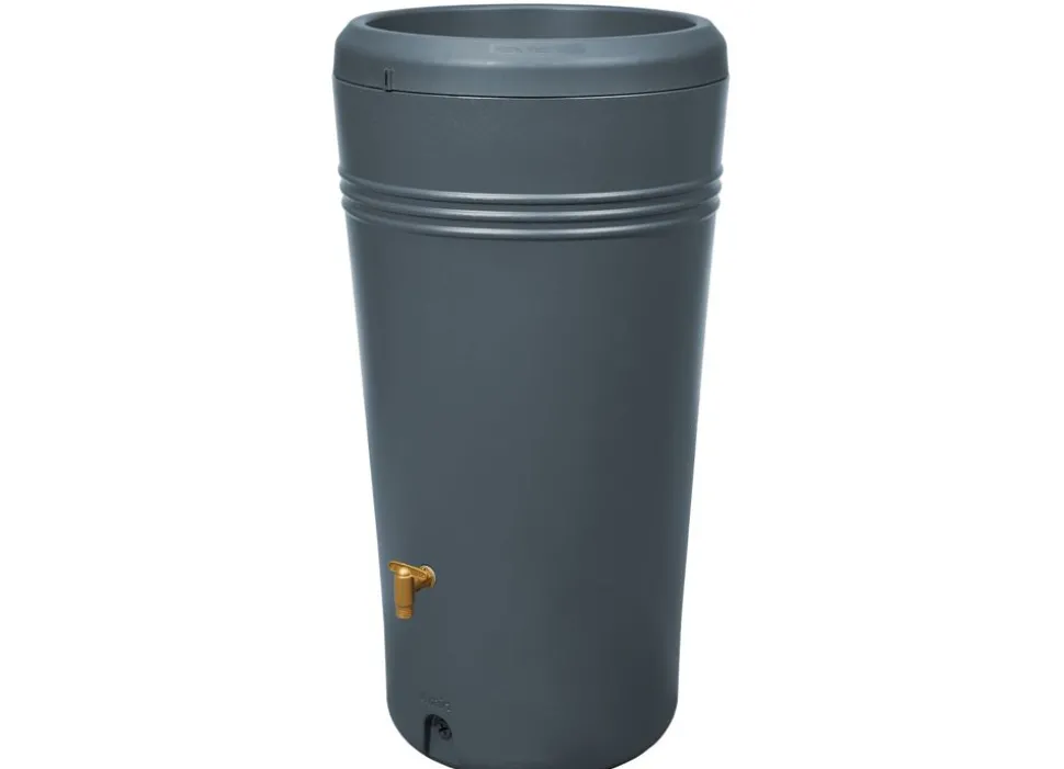 4Rain Azura 2In1 Regenspeicher 230L Mit Pflanzschale Graphitgrau