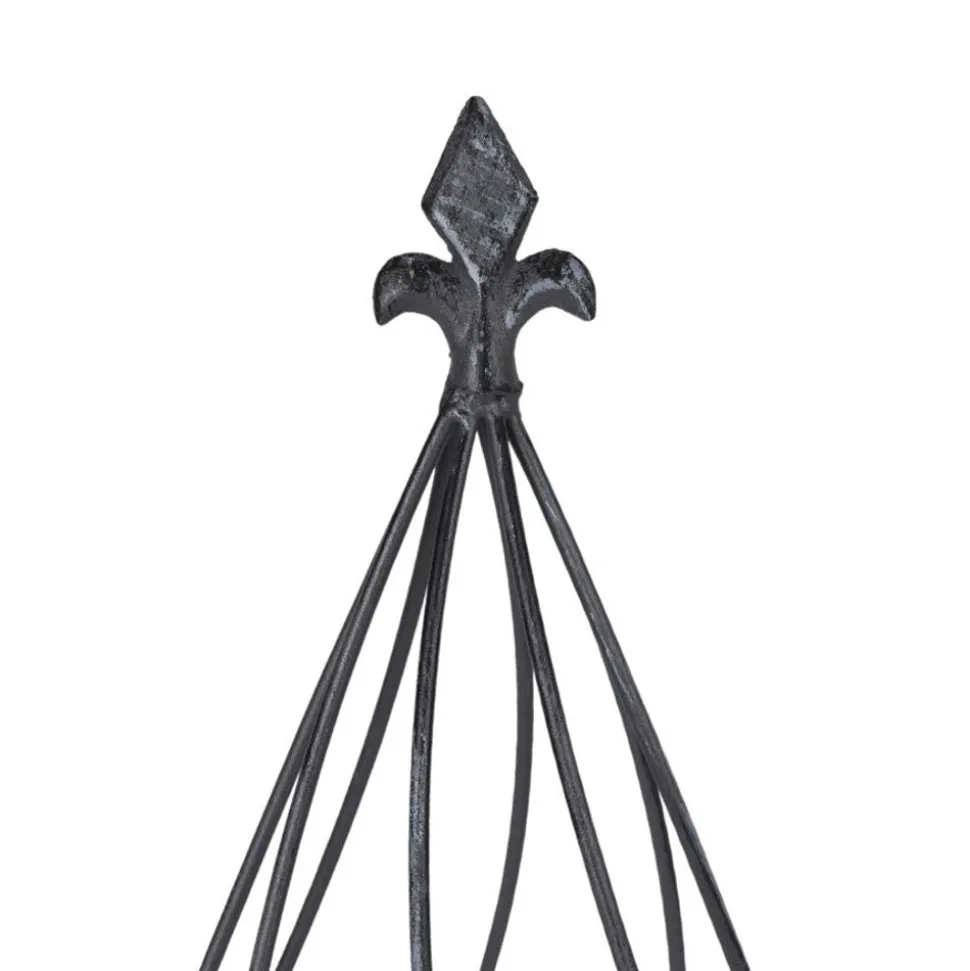 Rankhilfen In Zwiebelform Vintage-Grey 2Er-Set