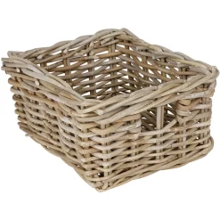 Rattankorb Bali Aus Weidengeflecht 29X25X14Cm