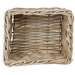 Rattankorb Bali Aus Weidengeflecht 29X25X14Cm