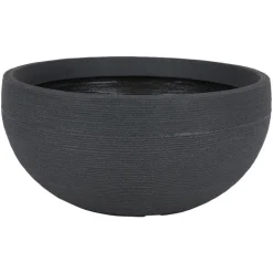 Rillentopf Halbkugel 60Cm Anthrazit