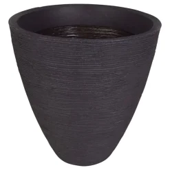 Rillentopf Rund 42Cm Anthrazit