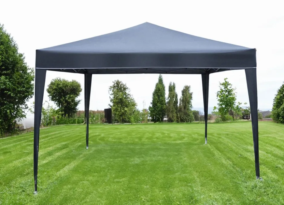 Ruck-Zuck Alu-Pavillon Anthrazit