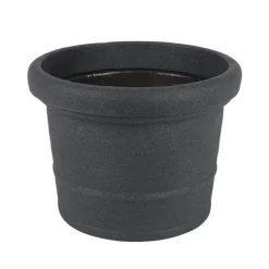 Runder Pflanztopf Pistoia 40X30Cm Anthrazit