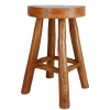Rustikaler Hocker Kansas Aus Teakholz 30X45Cm