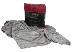Samtweiche Kuscheldecke 150X200Cm Silbergrau