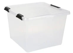 Scharnierbox Mit Deckel 40X27X40Cm Transparent