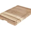Schneid- Und Servierbrett Aus Akazienholz Mit Saftrinne 48X32,5Cm