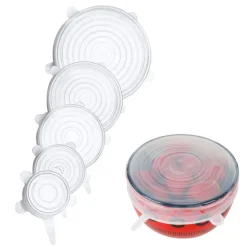 Silikon-Deckel 5Er-Set