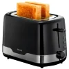 Skive Toaster Schwarz/Edelstahl