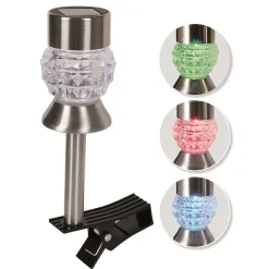 Solar-Balkonleuchten Mit Farbwechsel 3Er-Set