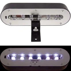Solar-Dachrinnenbeleuchtung Mit 6 Leds