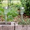 Solar-Gartenleuchten Mit Farbwechsler 10Er-Set