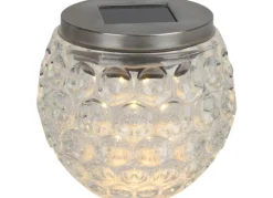 Solar-Glasleuchte Mit Led-Licht Warmweis