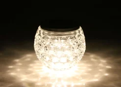 Solar-Glasleuchte Mit Led-Licht Warmweis