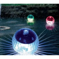 Solar-Led-Schwimmkugeln 4Er-Set
