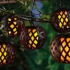 Solar Lichterkette Mit 8 Laternen 4,8M 80Leds
