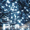 Solar-Lichterkette 8M 24 Leds Kaltweis