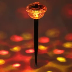 Solar-Partylicht Mit 4 Bunten Leds