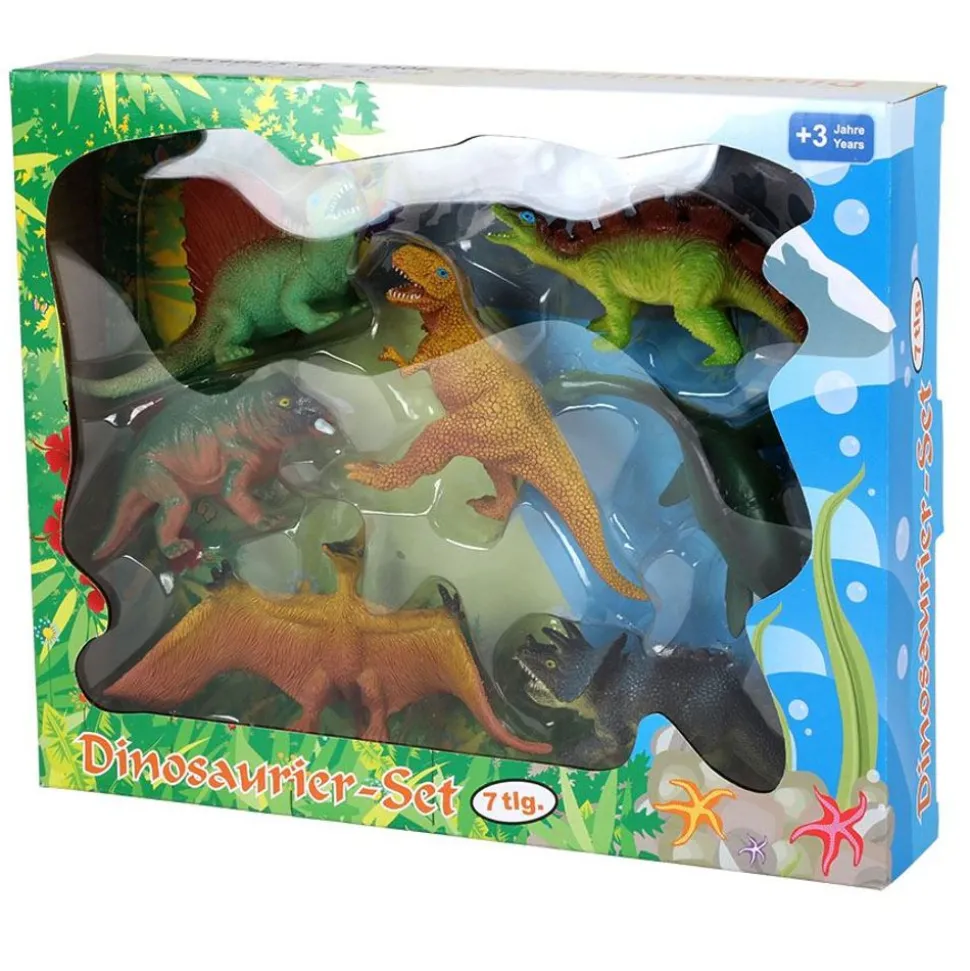 Spielfiguren-Set Dinosaurier 7-Teilig