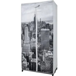 Stoffkleiderschrank 75X160X45Cm New York