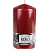 Stumpenkerze Glatt 78X150Mm Bordeaux