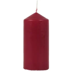 Stumpenkerze Glatt 60X125Mm Bordeaux
