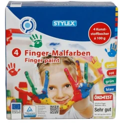 Stylex Finger-Malfarben 4X100G