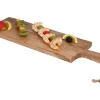 Tapas- Und Schneidebrett Aus Mangoholz 60X17Cm